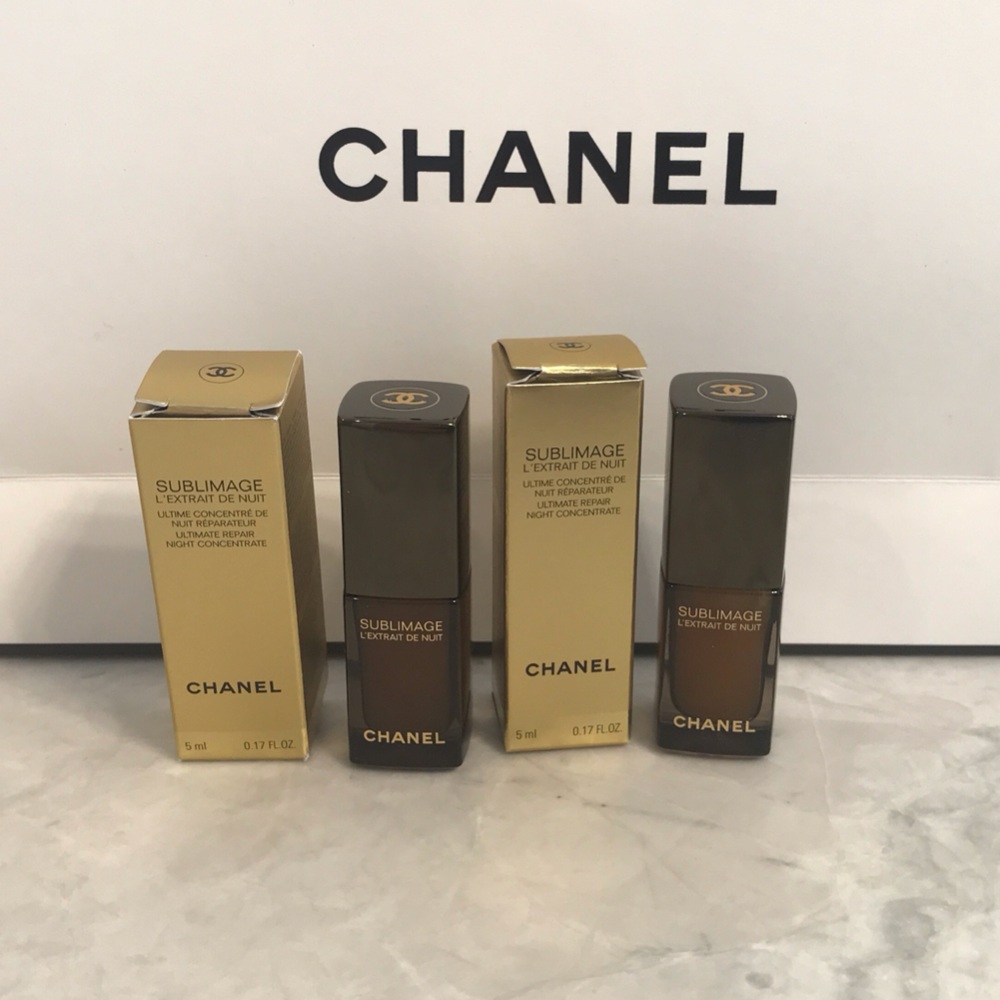 CHANEL Sublimage Skincare Set - Gold and Black